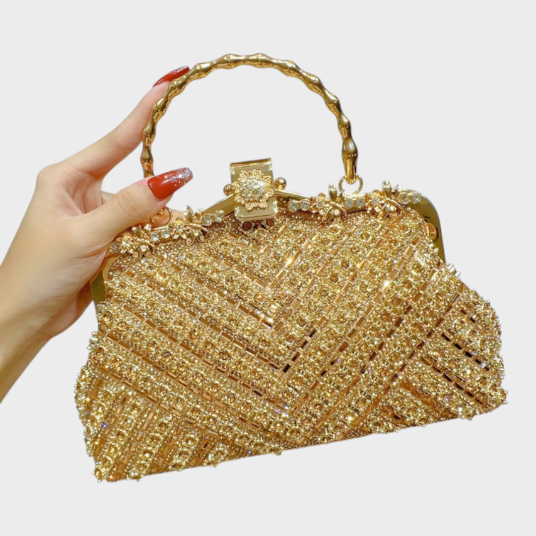 Evening Handbag in Organic Leather for Women