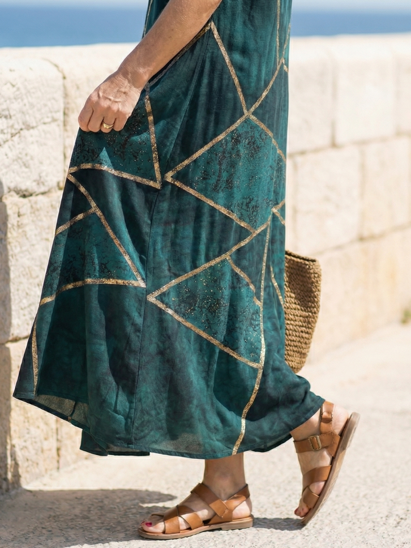 Saelle | Calm Tide Midi Dress