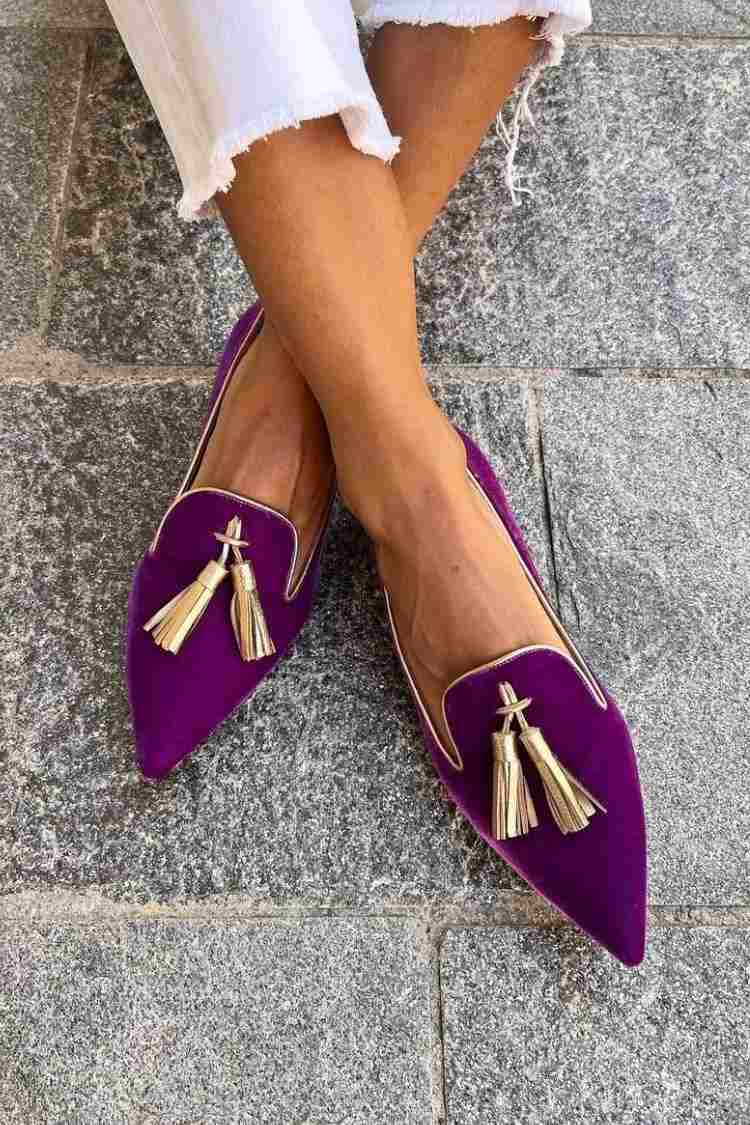 Tassel Loafers for Women | Classic Slip On Flats