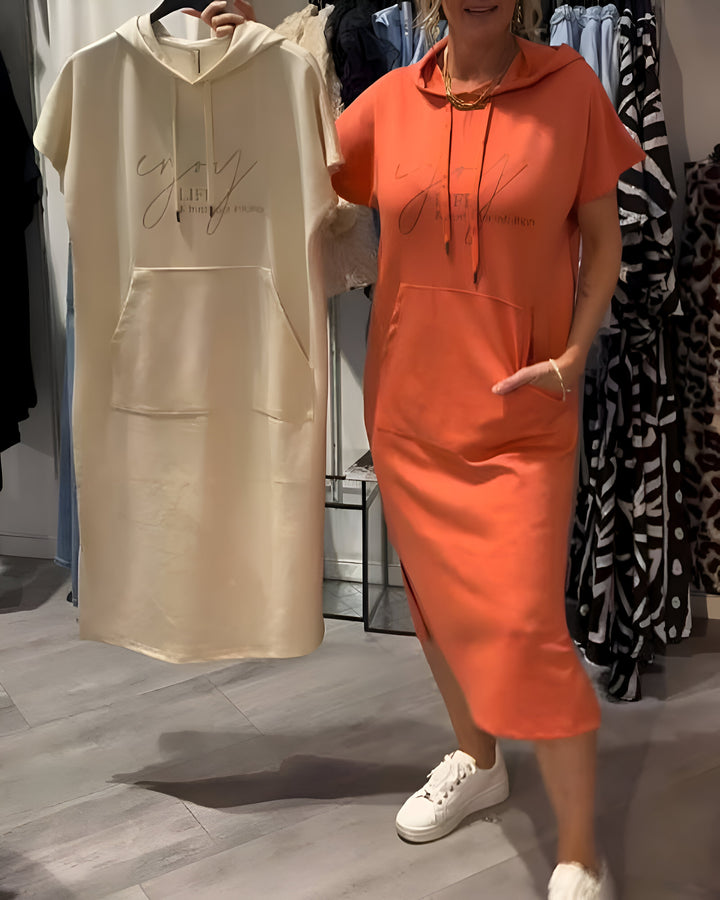 Casual Hoodie Dress for Women | Comfortable Relaxed Fit
