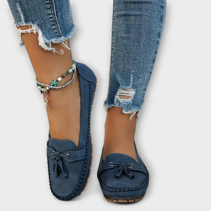 Women's Leather Loafers - Handmade Comfortable Flats