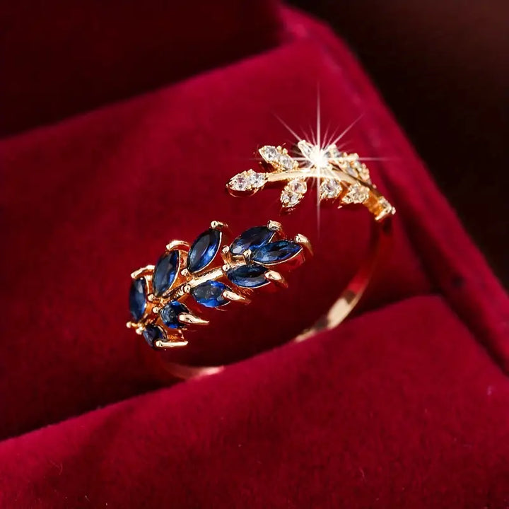 Gold Statement Ring - Elegant Cocktail Ring for Women