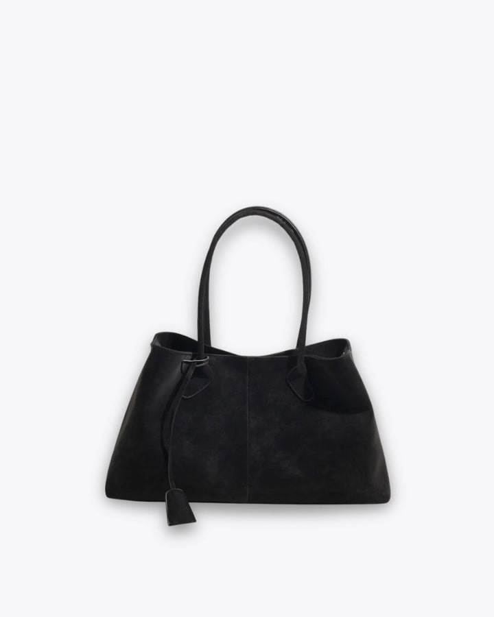 Tote Bag for Work and Travel - Soft Faux Leather Shoulder Bag
