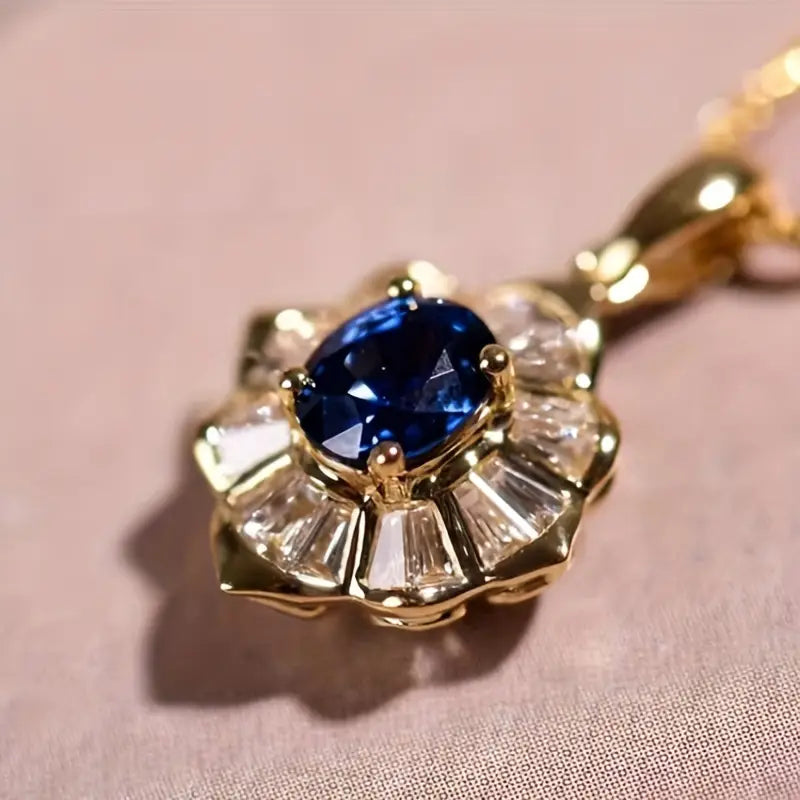 Gold Statement Necklace | Kavella Noctazure Design