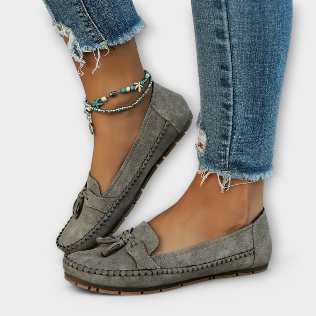 Women's Leather Loafers - Handmade Comfortable Flats