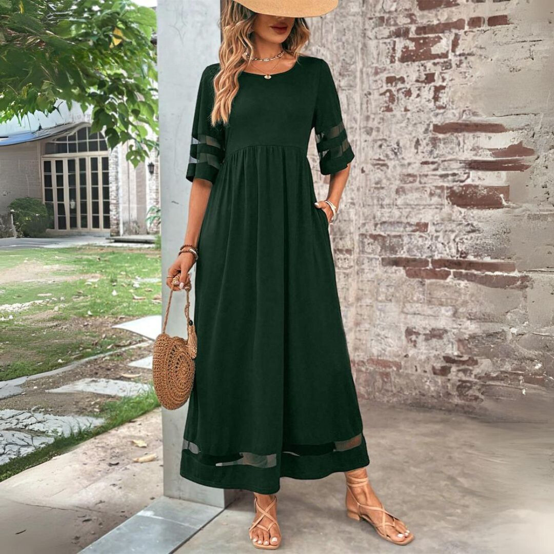 Tummy Control Dress for Women - Flattering Fit Casual Dress
