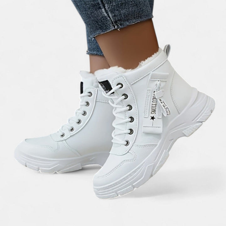 Winter Comfort Boots for Women with Faux Fur Lining