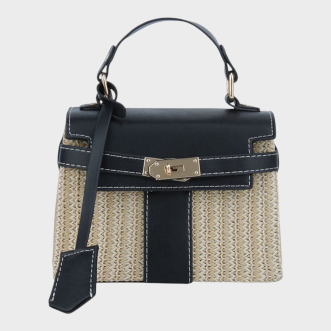 Elegant Leather Handbag for Women - Timeless Structured Purse
