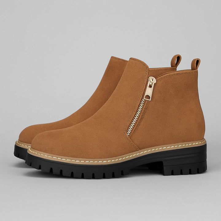 Orthopedic Comfort Boots with Side Zip for Women