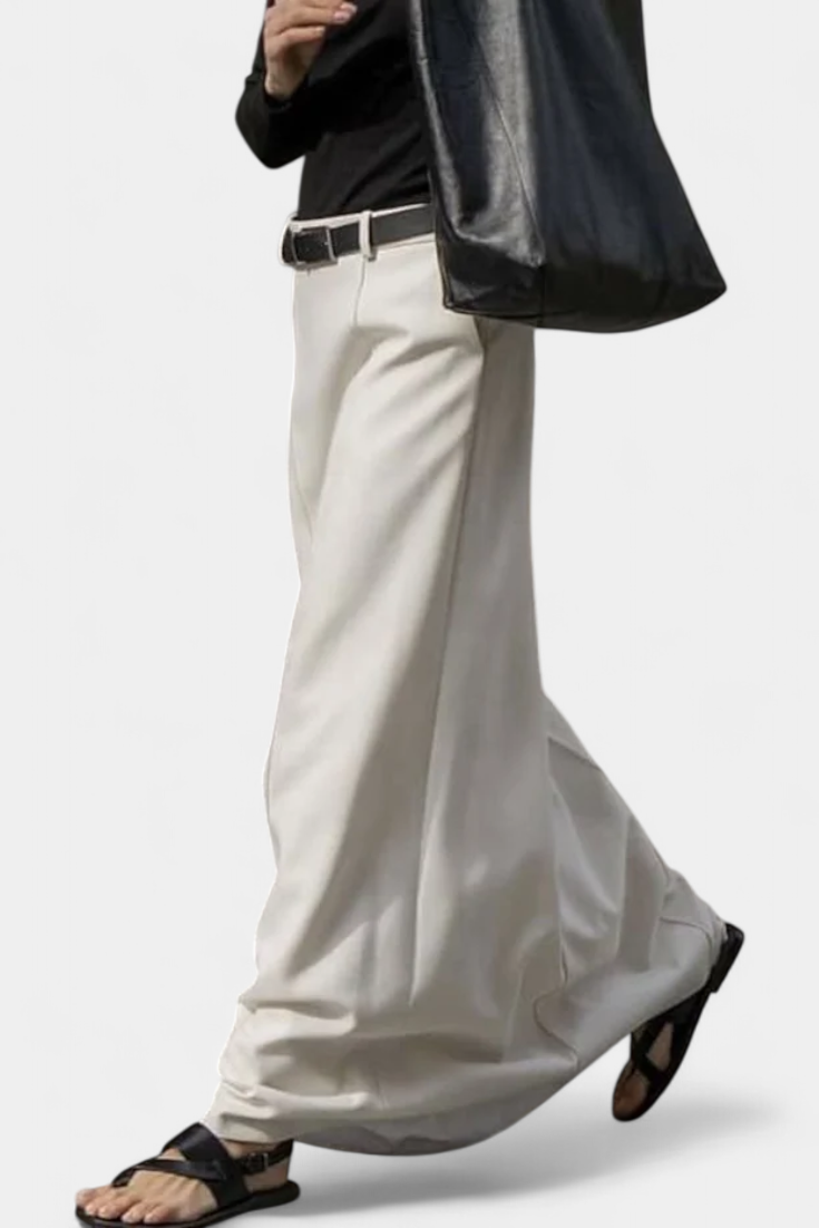 H-Line Minimalist Skirt for Women - Classic Solid Color