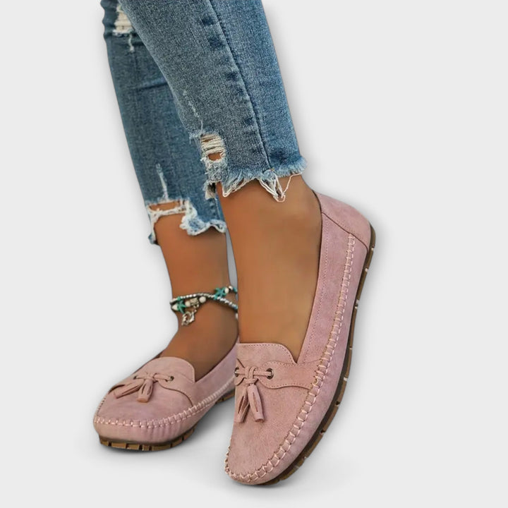 Women's Leather Loafers - Handmade Comfortable Flats