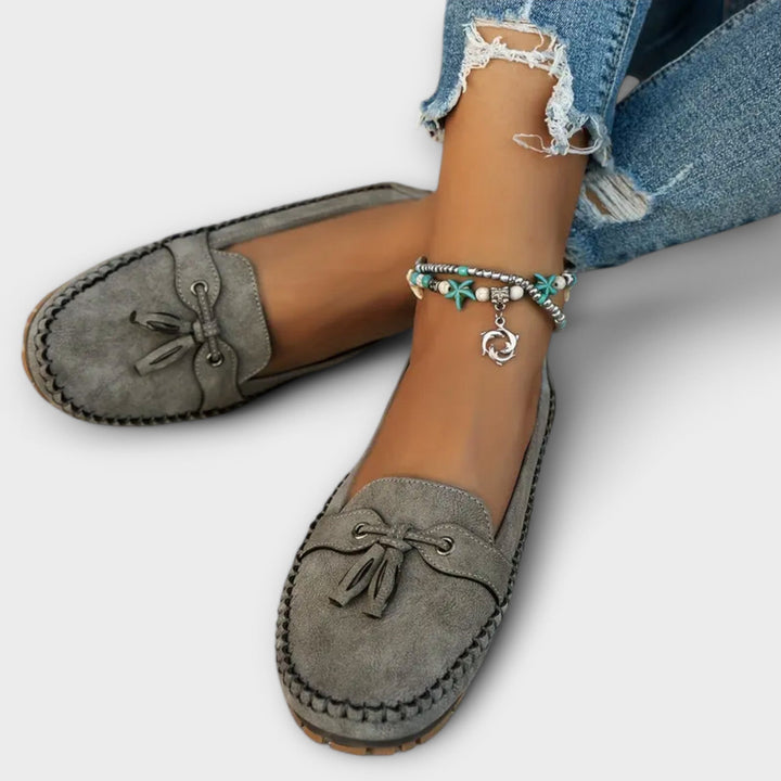 Women's Leather Loafers - Handmade Comfortable Flats