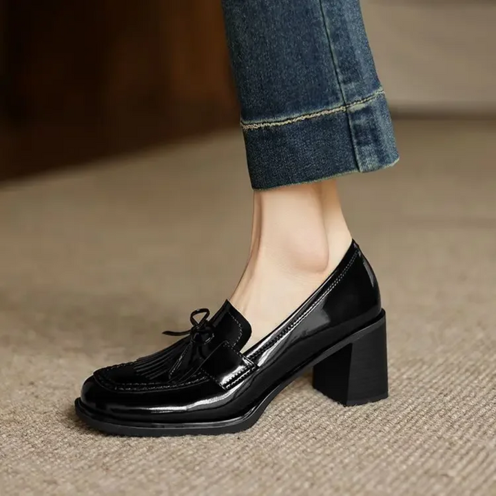 Loafer Pumps for Women - Classic Low Heel Comfort Shoes