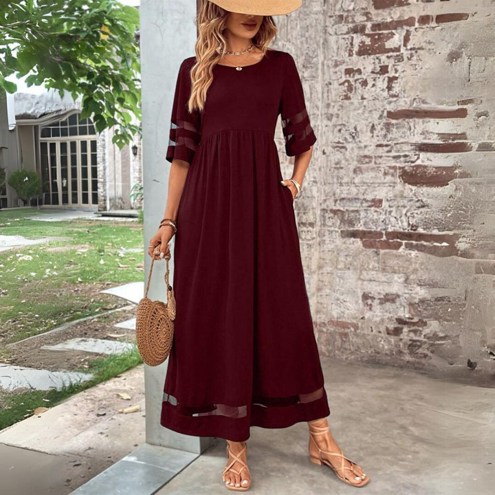 Tummy Control Dress for Women - Flattering Fit Casual Dress