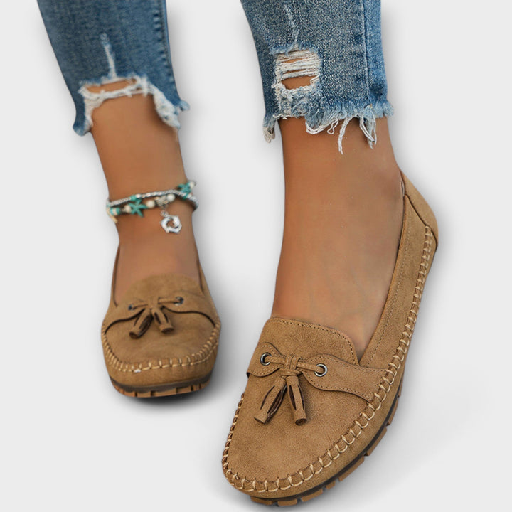Women's Leather Loafers - Handmade Comfortable Flats