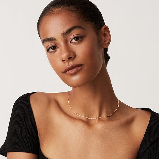 Gold Star Necklace | Delicate Celestial Pendant for Women