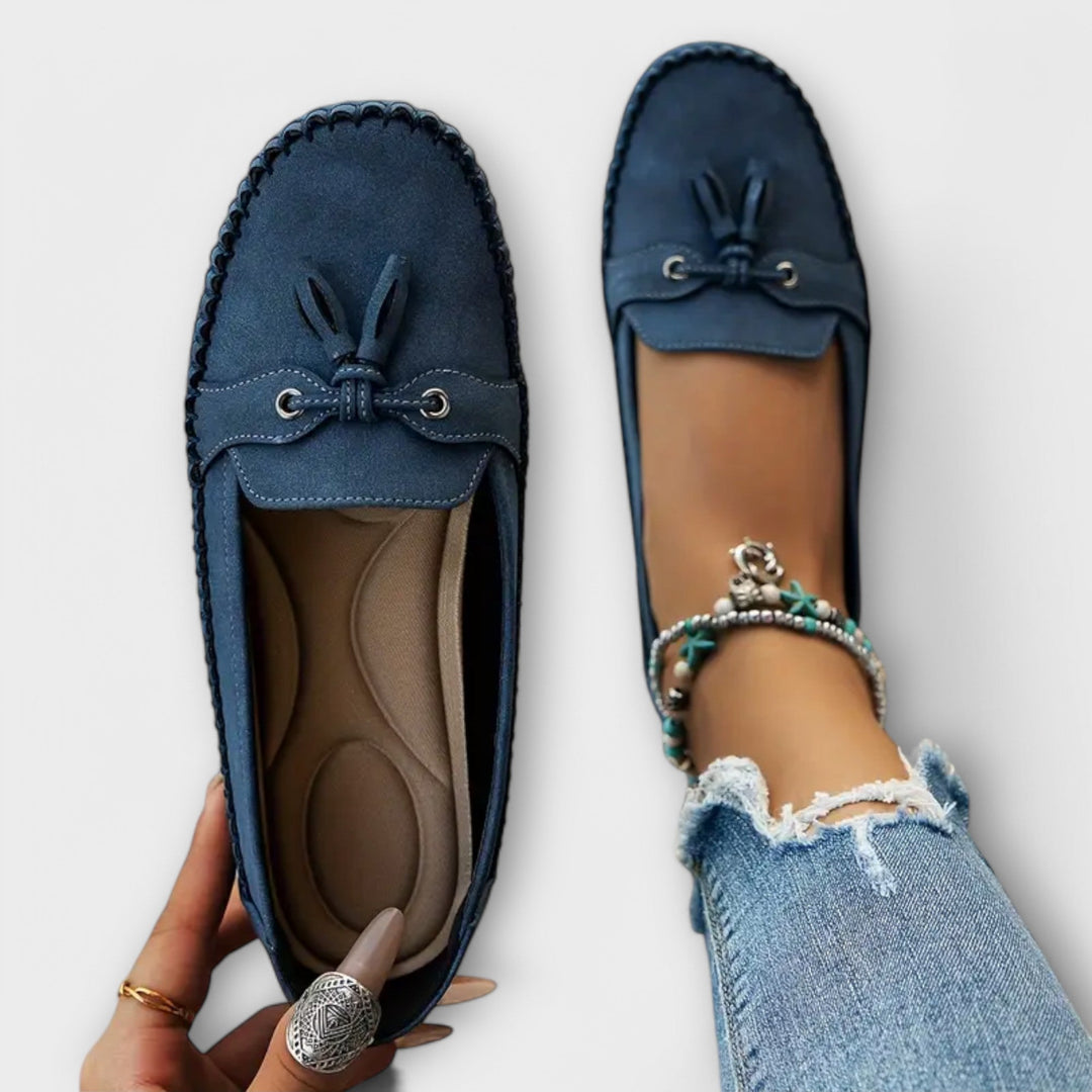 Women's Leather Loafers - Handmade Comfortable Flats
