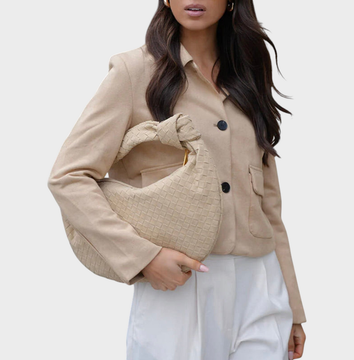 Large Suede Tote Bag for Women - Everyday Carryall