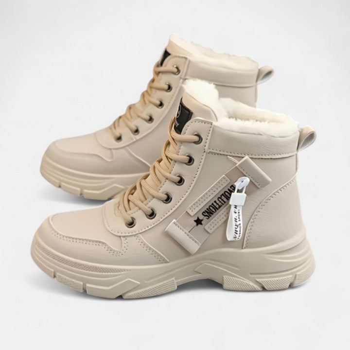 Winter Comfort Boots for Women with Faux Fur Lining