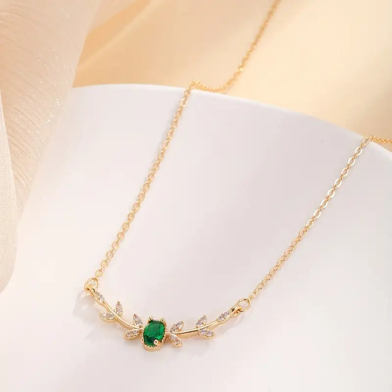 Gold Statement Necklace | Elegant Layered Chain Jewelry