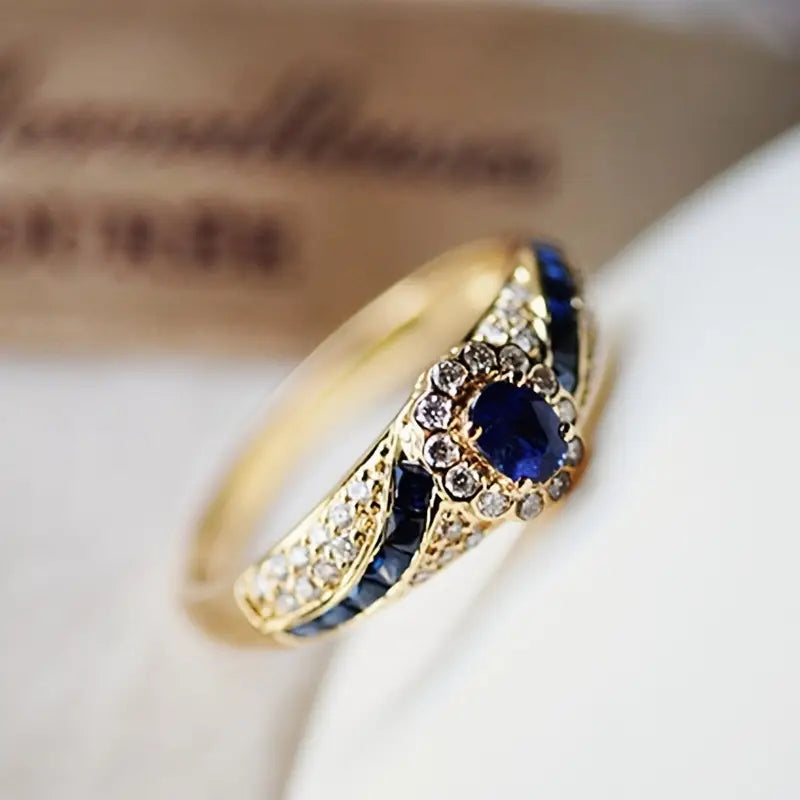 Gold Statement Ring for Women | Sculptural Modern Design
