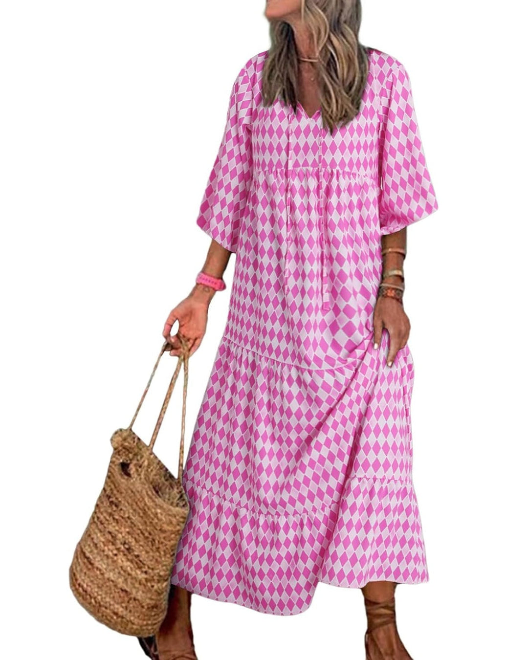 Floral Maxi Dress for Women | Boho Style Long Dress