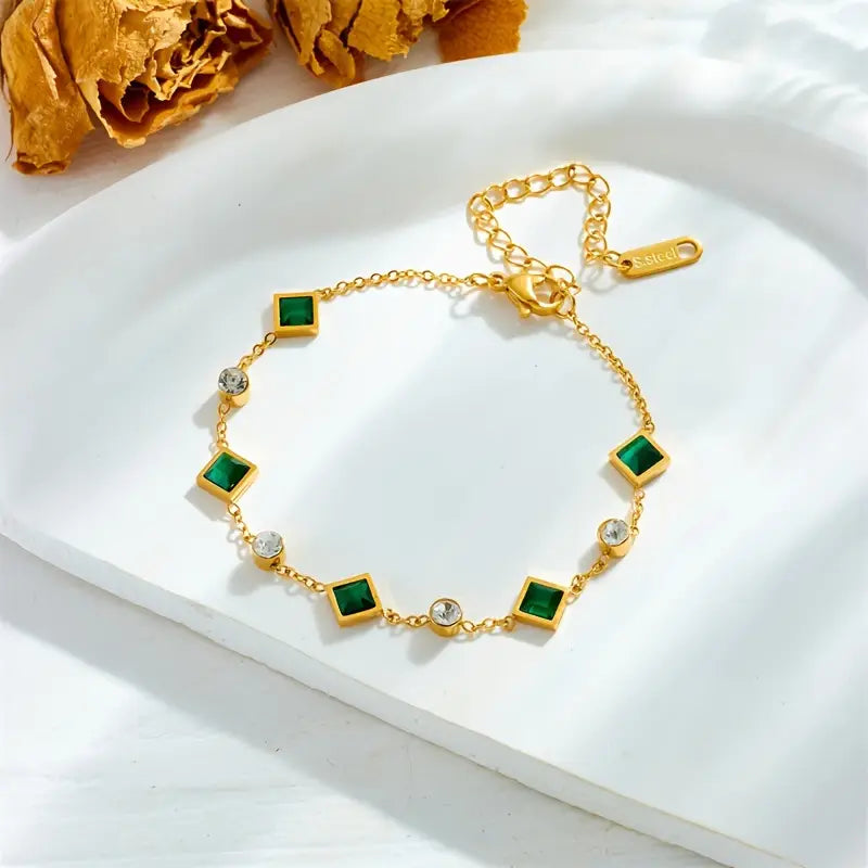 Gold Chain Bracelet - Delicate Layering Jewelry for Women