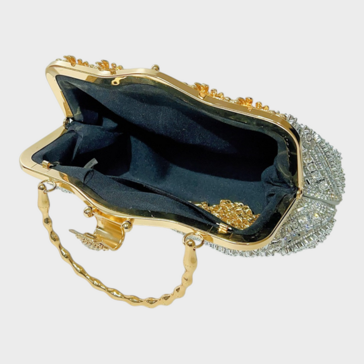 Evening Handbag in Organic Leather for Women