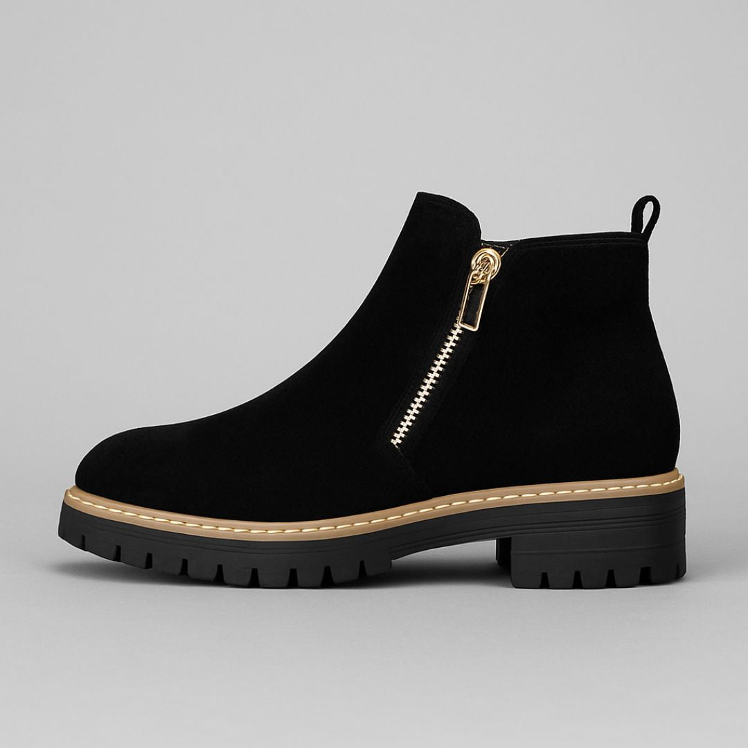 Orthopedic Comfort Boots with Side Zip for Women