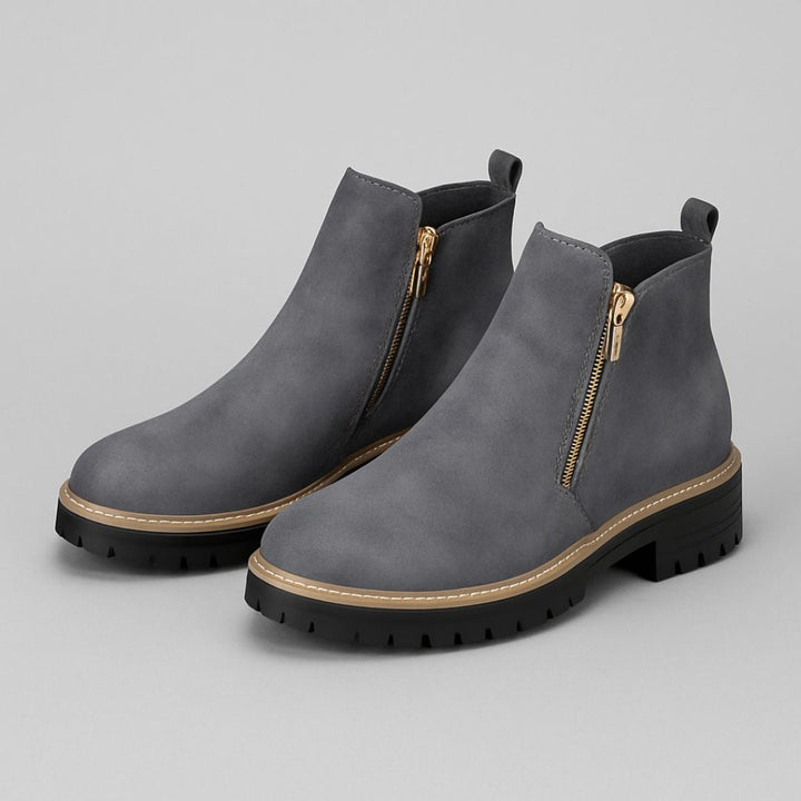 Orthopedic Comfort Boots with Side Zip for Women