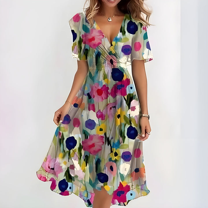 Breezy Summer Dress with Flattering Fit for Women