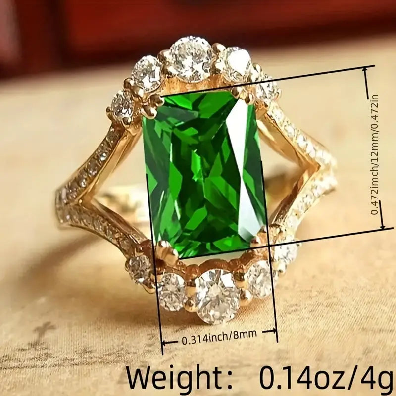 Gold Statement Ring for Women | Elegant Sculptural Design