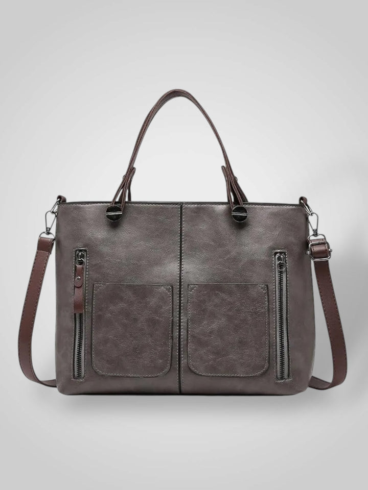 Leather Shoulder Bag Women | Classic Genuine Leather Handbag
