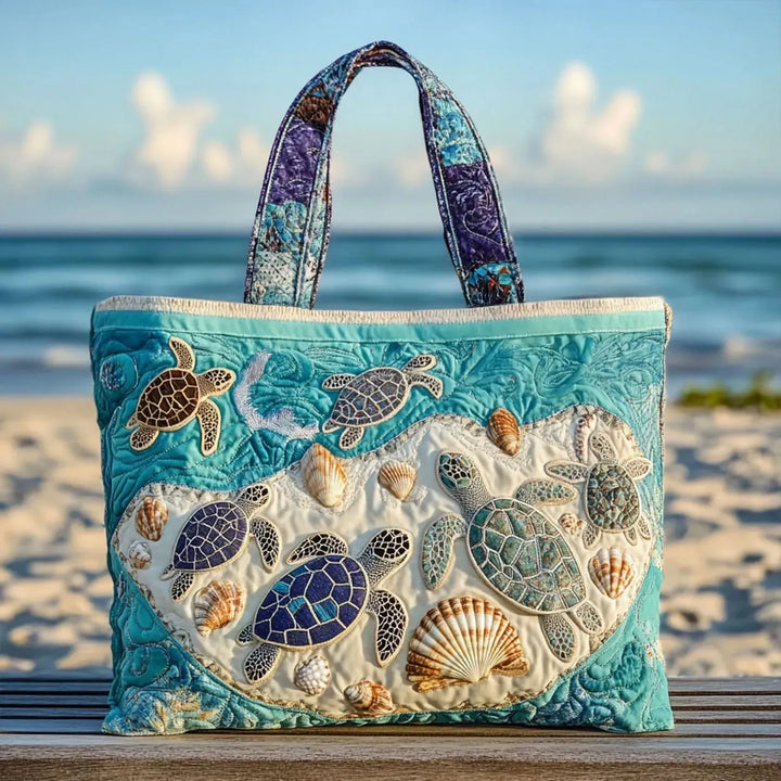 Quilted Everyday Tote Bag for Women | Soft Handmade Daily Purse
