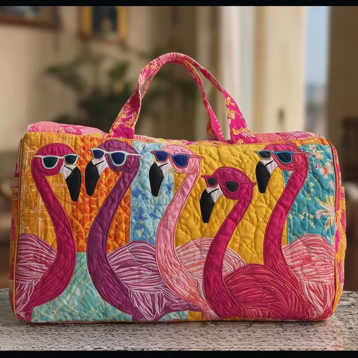 Quilted Weekender Bag for Women | Soft Overnight Travel Tote