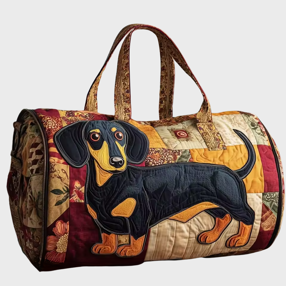 Quilted Weekender Bag for Women | Soft Travel Overnight Tote