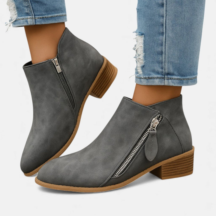 Orthopedic Ankle Boots for Women with Arch Support