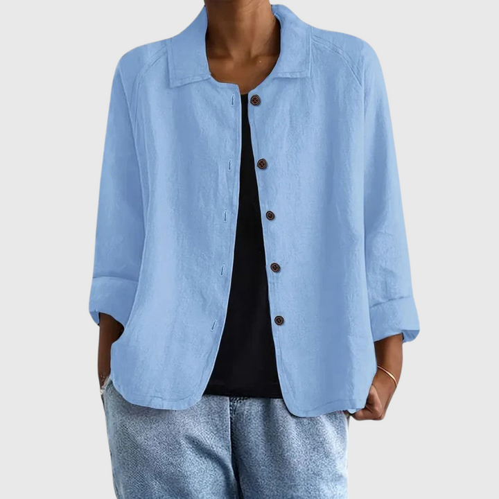 Classic Cotton Lightweight Top for Women - Layering Essential