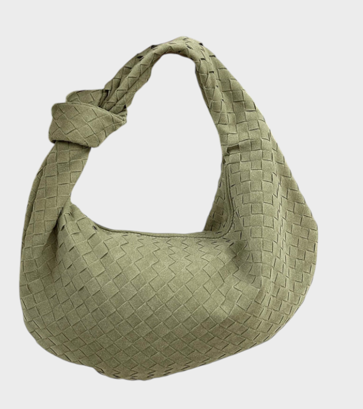 Large Suede Tote Bag for Women - Everyday Carryall