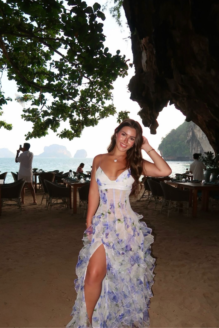 Lightweight Day Dress for Women - Flowy Comfortable Summer Dress