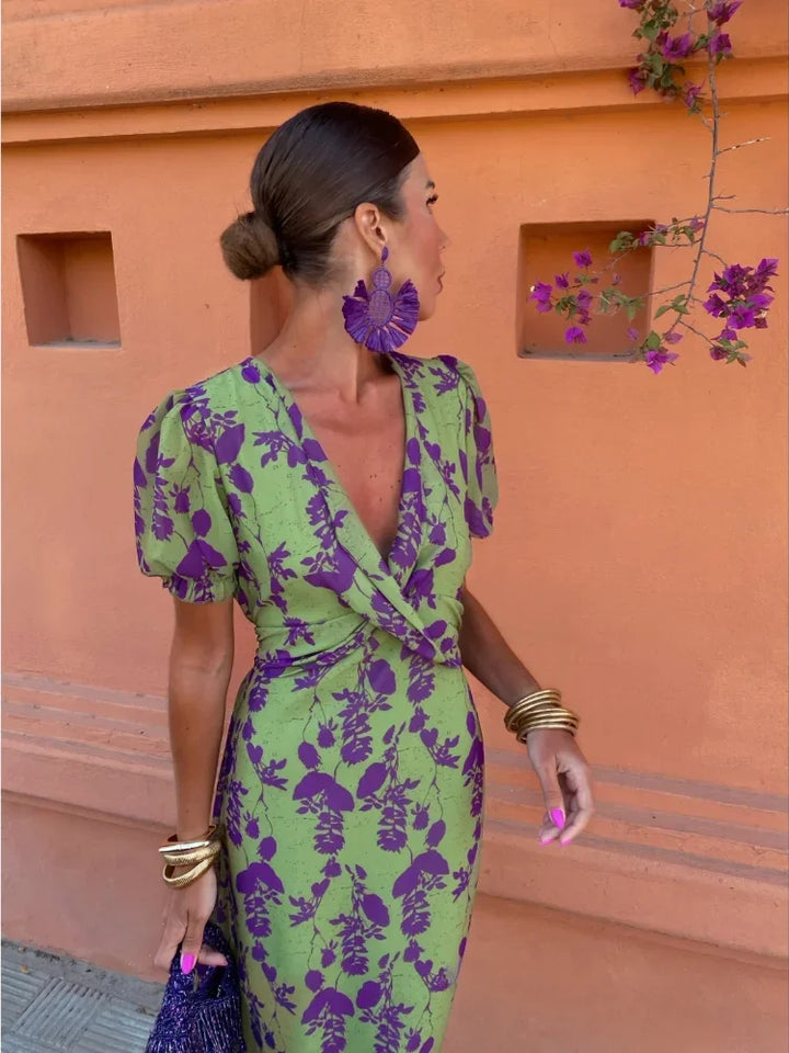 Summer Maxi Dress for Women - Flowy Lightweight Cotton Dress