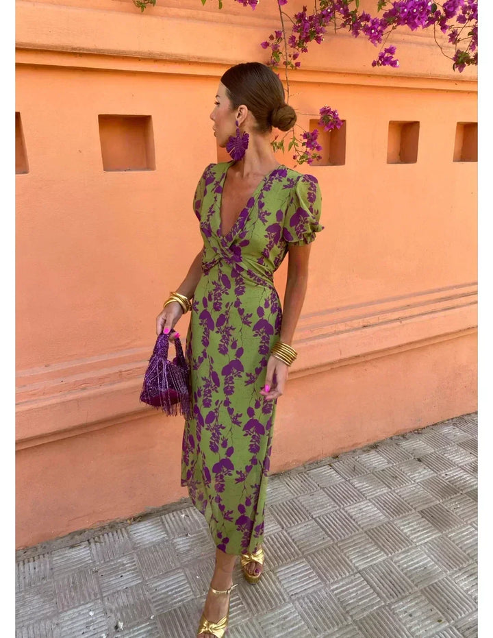 Summer Maxi Dress for Women - Flowy Lightweight Cotton Dress