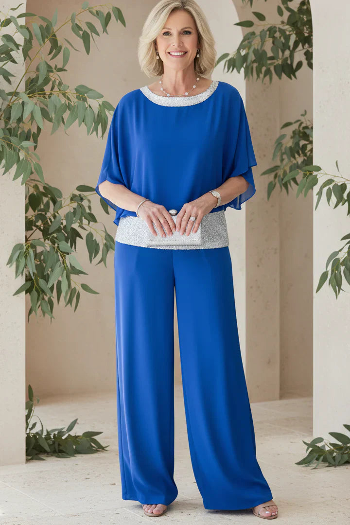 Elegant Two Piece Set for Women - Sophisticated Coordinated Outfit