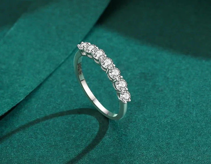 White Gold Floral Ring | Tullia Fiordalisi Statement Jewelry