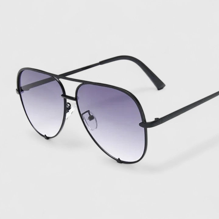 Aviator Sunglasses for Women - Gradient Mirror Lens