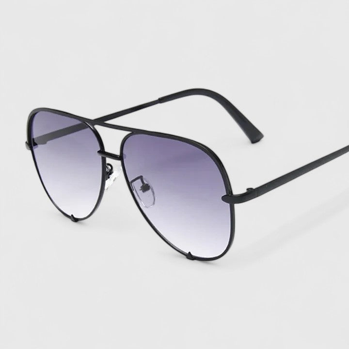 Aviator Sunglasses for Women - Gradient Mirror Lens