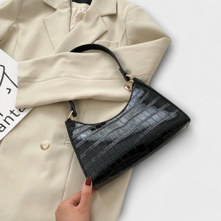 Leather Tote Bag for Work - Spacious Classic Handbag