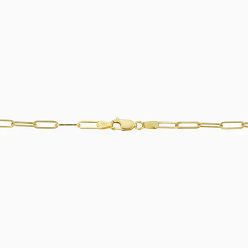 White Gold Link Bracelet | Venice Chain Bracelet for Women