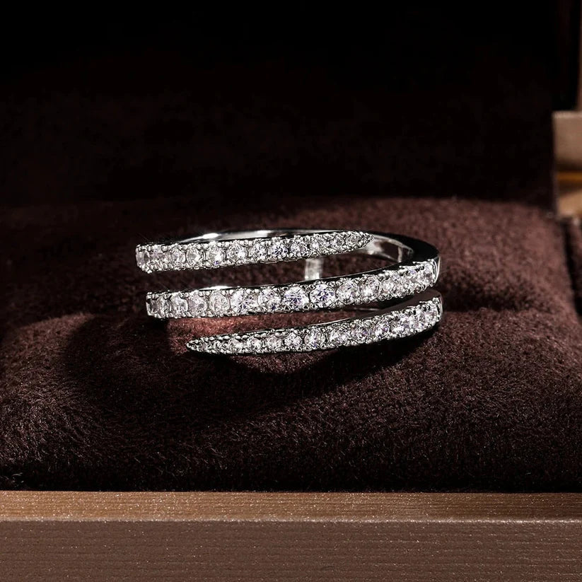 White Gold Ring - Timeless Italian Designer Jewelry