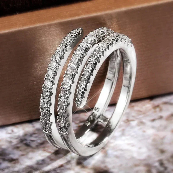 White Gold Ring - Timeless Italian Designer Jewelry